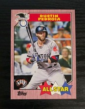 2017 Topps 1987 Baseball 30th Anniversary All-Star #87-124 Dustin Pedroia /25