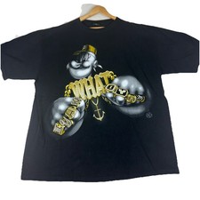 Vintage Hip Hop shirt - Popeye with Crown Shirt by Changes 2006 Style - New