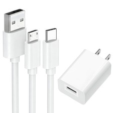 Fast Charger Cable And Power Adapter For Ring Battery Doorbell