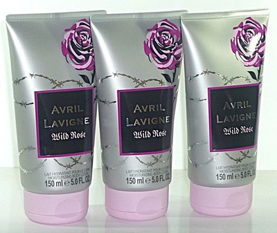 3 x Avril Lavigne Wild Rose Body Lotion je 150 ml = 450 ml