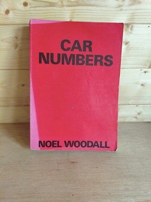 Car Numbers 1979 by Noel Woodall Paperback Book