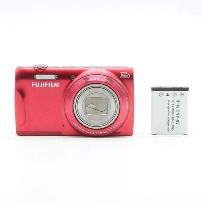 FUJIFILM FinePix T500R Red Compact Digital Camera Japan