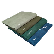 Luxury DOUBLE STITCHED Folded Edges JERSEY Hijab Scarf Shawl Plain Stretchy Wrap