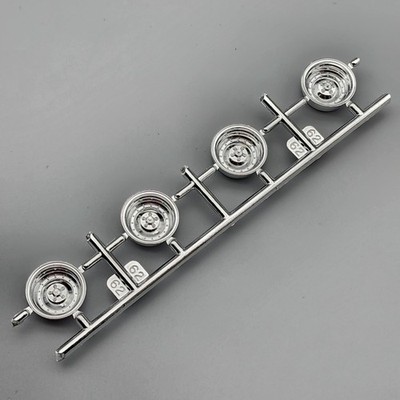 Revell 1/24 70 Dodge Challenger T/A 85-2596 Parts Kit Bash Chrome Drag Wheels