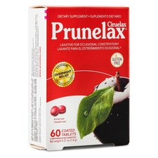Prunelax Ciruelax Regular Strength Laxative Mini Tablets 60 Count Pack of 1