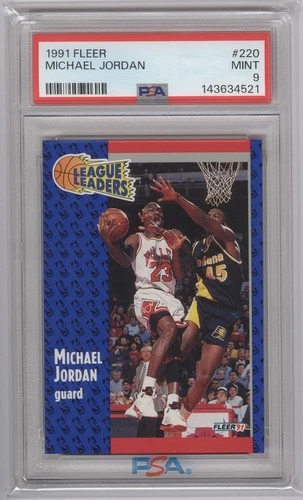 1991 Fleer Michael Jordan #220 PSA 9 mint