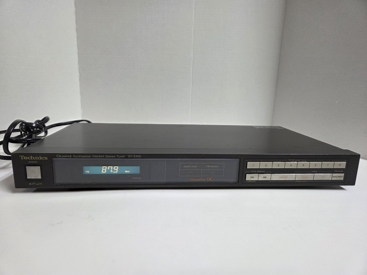BEAT-8 Technics アンプSU- チューナー ST- その他 Vintage Technics ST-Z400 Quartz Synthesizer FM/AM Stereo Tuner