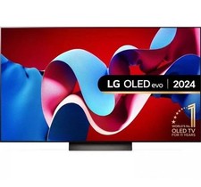 LG C4 65 inch OLED evo 4K HDR Smart TV - OLED65C44LA  MINOR SCREEN BURN.