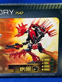 New - XPLODE - Lego 7147 - HERO FACTORY - Bionicle Designer - 2010 SEALED BOX