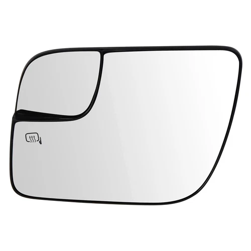 TRQ MGA42888 Side View Mirror Glass For Ford Explorer 2016-2019 Driver FO1324221