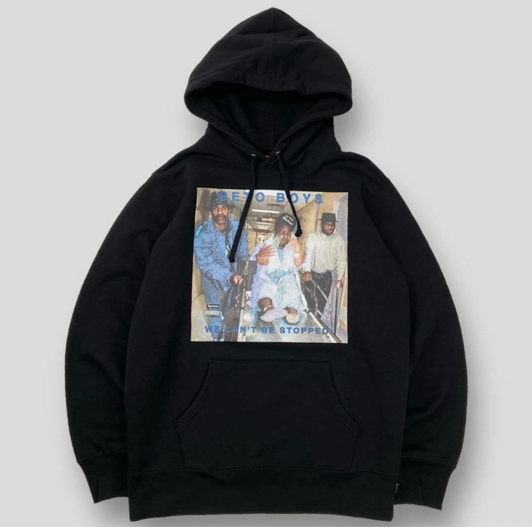 Sweat à capuche homme Supreme M Rap A Lot Records Geto garçons emblématique streetwear rare limité