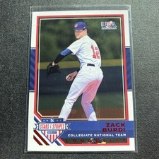 2017 Panini Stars and Stripes Zack Burdi USA #78 /249 NA