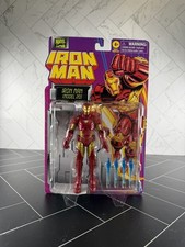 Marvel Legends Retro Card Iron Man Model 20 6 Figure Hasbro 2024 New Sealed