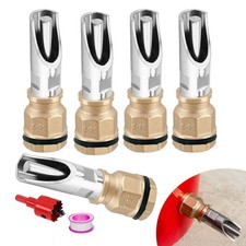 5 Pcs Automatic Pig Waterer Nipples Kit Auto Pig Watering System Stainless St...
