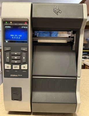 Zebra ZT610 Direct Thermal and Transfer Label Printer 203dpi ZT61042-T10100Z - Image 1 of 4