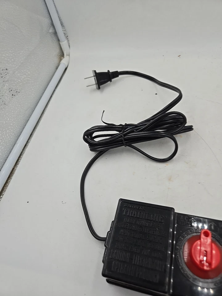 沃瑟斯 Trainline Hobby 变压器型号 200 适用于 HO 或 N 比例火车 — 第 3/4 张图片