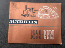 M&auml;rklin H0 Katalog 1959 "59 D DM" 100 Jahre M&auml;rklin, mit Gutschein, gut     482