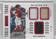 2020 Panini Absolute Tools of the Trade 3 Swatch 12/99 Tres Barrera #TT3-TB un2