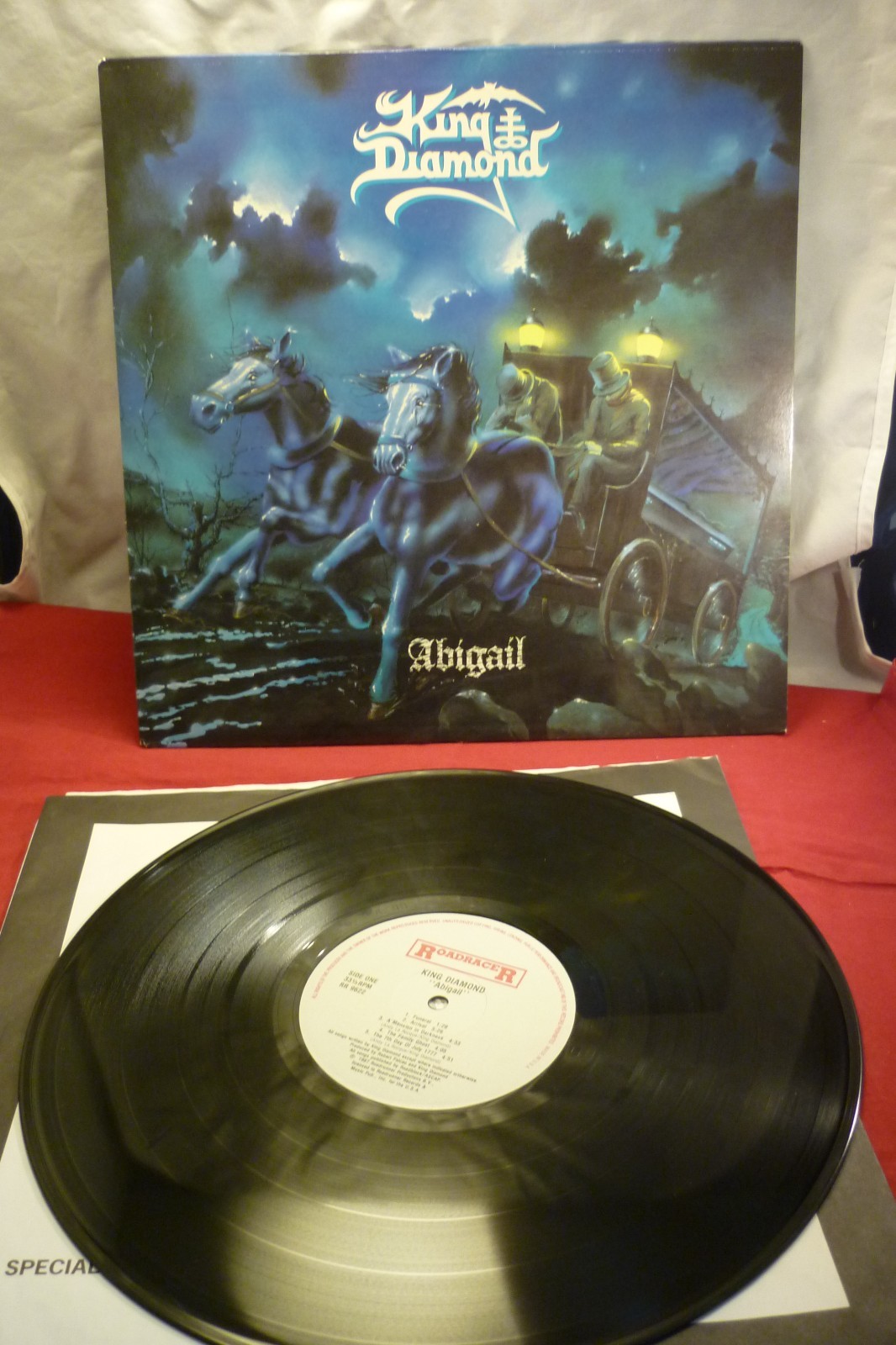 KING DIAMOND " ABIGAIL "   LP ALBUM RECORD