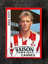 PANINI FOOTBALL STICKER 1995 DICK KOOT CANNES # 95 RECUP REMOVED GOOD CONDITION