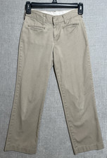 Boys Dress Pants Size 10 Slim Khaki Tan Flat Front Formal School
