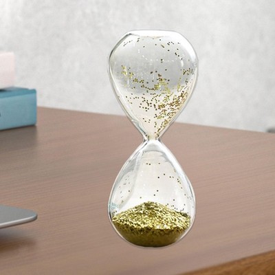 Glitzer Sand Glas Timer Sanduhr Deko Neuheit Sand Timer Handarbeit Basteln