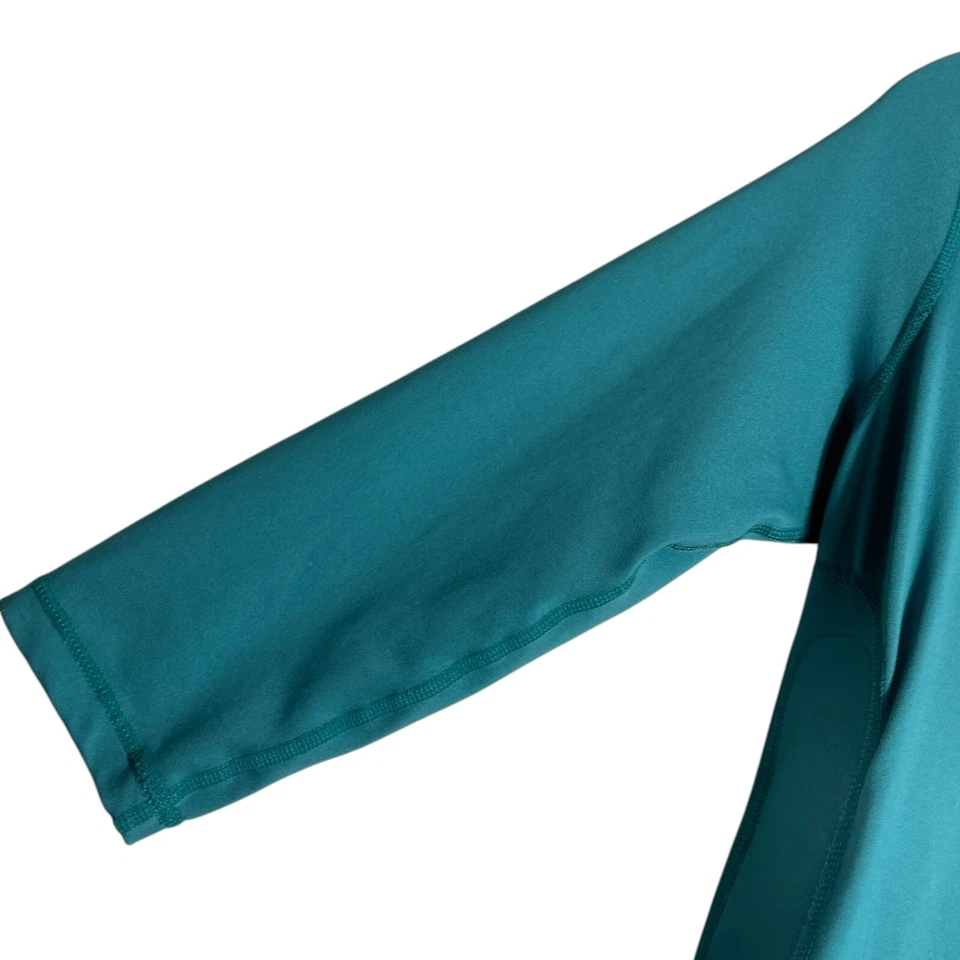 Top envolvente Nuroo Pocket para mujer recién nacido talla M azul piel a piel manga 3/4 Foto 3 de 4