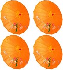 TJ Global PACK OF 4 Japanese Chinese Kids Size 22" Umbrella Parasol For...