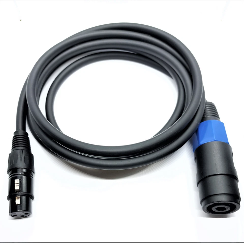 KABELBETRIEB Adaptador Cable XLR Hembra Acoplamiento a Speakon Acoplamiento vers. Longitudes