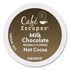 Café Escapes Milk Chocolate Hot Cocoa 60 K Cups - Bulk Generic Box