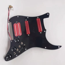 Prewired Loaded Pickguard with SSH Alnico 5 Pickups for Fender Strat Guitar