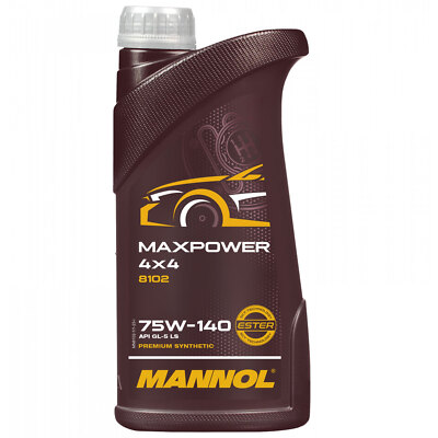 Getriebeöl MANNOL Maxpower 4x4 75W-140 API GL 5 LS 1 Liter Schalt Getriebe Öl 