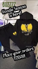 WU-TANG LOVERS SWEAT SUITS UNISEX  WUBEE, WU-MANITY or CANNOT BE CONTAINED  