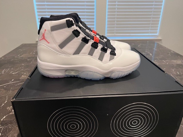 Jordan 11 Adapt White - Size 10 (US Charger) | eBay
