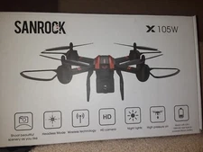 SANROCK Drone with 1080P HD Camera New Sealed  Wifi Live Video Drone
