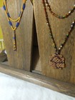 Vtg Native American Juniper Seed? Intricate Bead Necklace Lot Artisan Navajo?  — photo 3