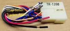 Tractor Radio Stereo Wire Harness Plug Grader Dozer CD Player Stereo TR-1398
