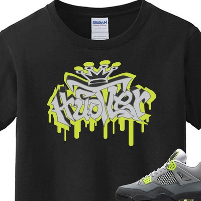 jordan 4 neon shirt Off 58% - www 