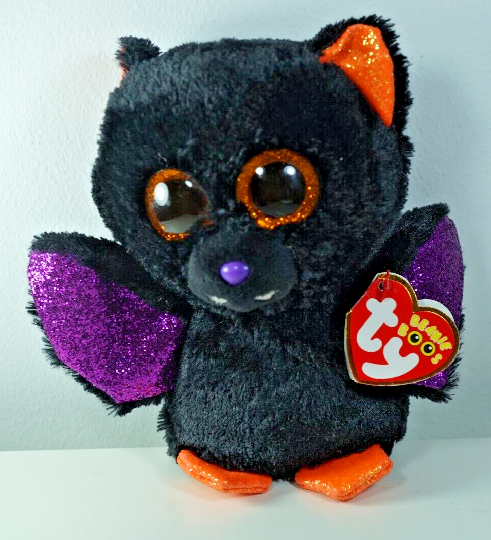 Ty Plush Beanie Boo Birthdays In October Ty Beanie Boos Boo Raven - Main Image