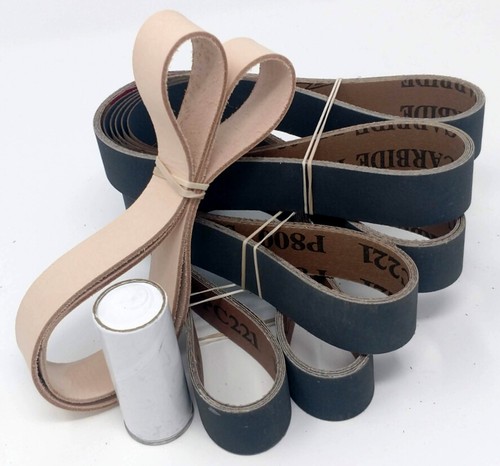 Honing Strop 1x30 Sanding Belts For Knife Sharpening Kit,Silicon