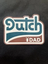 Dutch Bros Coffee Dutch Dad Sticker 2019