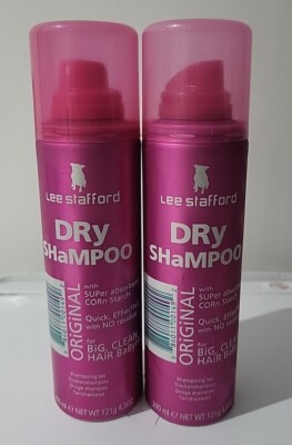 2 X LEE STAFFORD TROCKENSHAMPOO ORIGINAL 200ML