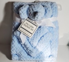 My Little Blanket Set- Blue Blanket And Elephant