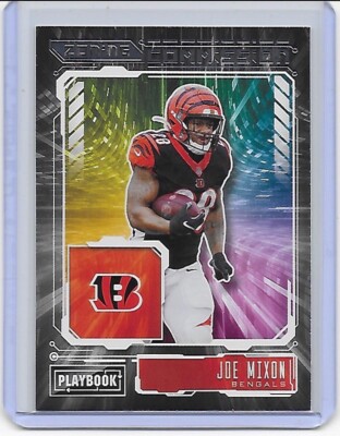 2021 Playbook ZONING COMMISSION INSERT Joe Mixon Cincinnati Bengals #ZC-JMI