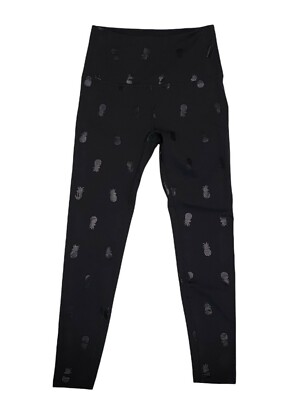 NWT Women Beyond Yoga Black Reflective 
