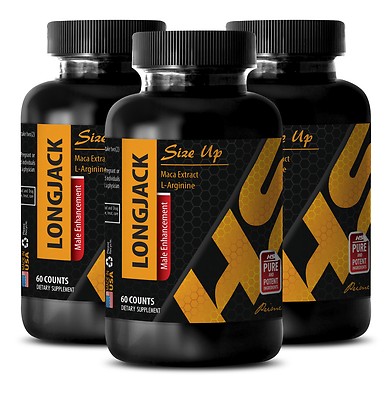 male performance pills - LONGJACK - natural male enhancment pills - 3 Bottles