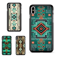 For Samsung Galaxy Apple iPhone Motorola turquoise aztec pattern Universal Cover