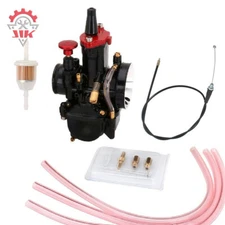 30MM Motorcycle PWK Carburetor 4T For Keihin Mikuni Dellorto Koso OKO Power Jets