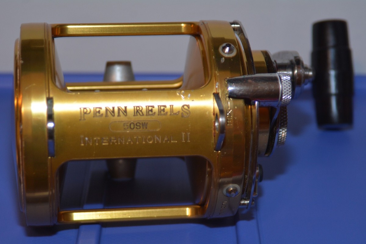 PENN  INTERNATIONALⅡ 50SW PENN INTERNATIONAL II 50SW 2-SPEED LEVER DRAG TROLLING REEL