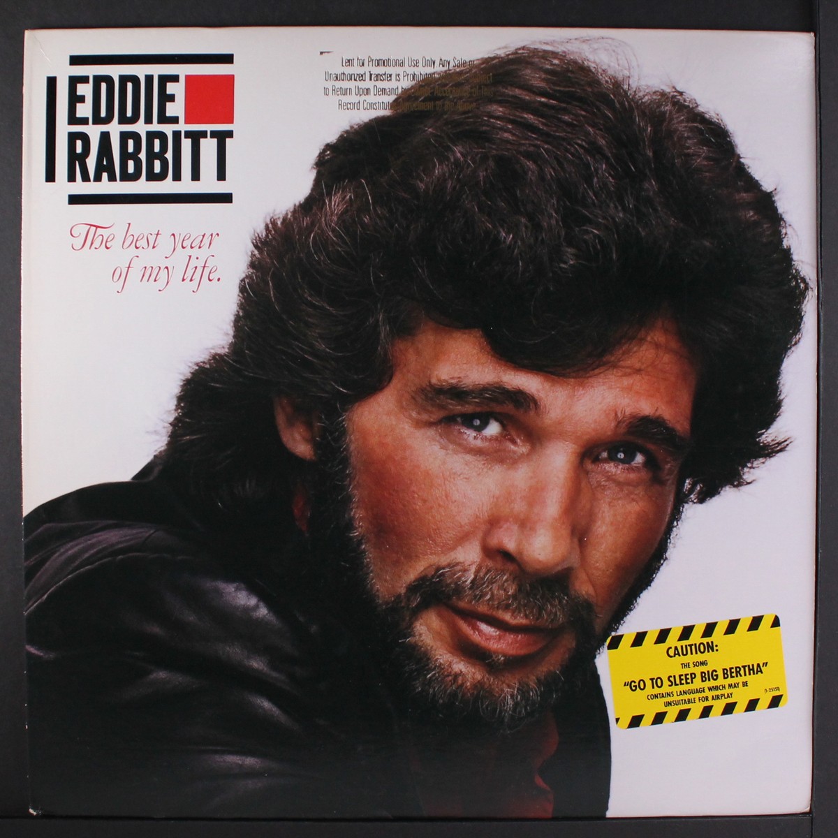 EDDIE RABBITT: best year of my life WB 12